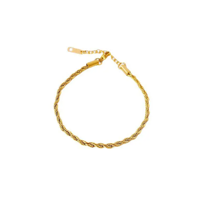 18K Gold Titanium Steel Bracelet for Women - Image 7