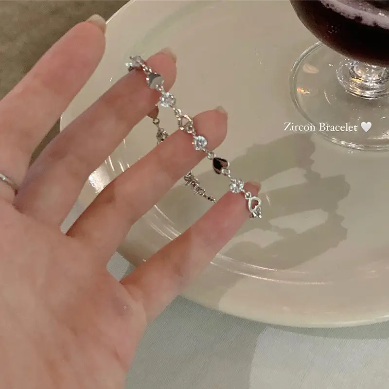 Zircon Charm Bracelet for Girls 2022 Fashion - Image 2