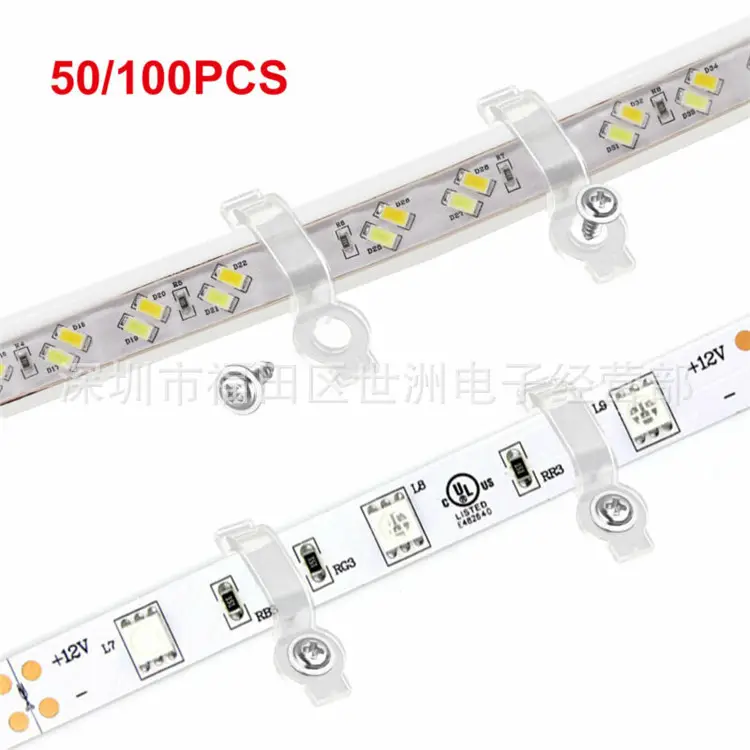 8mm Glue Drop LED Light Bar Fixer with Transparent Arc Holder - Image 5
