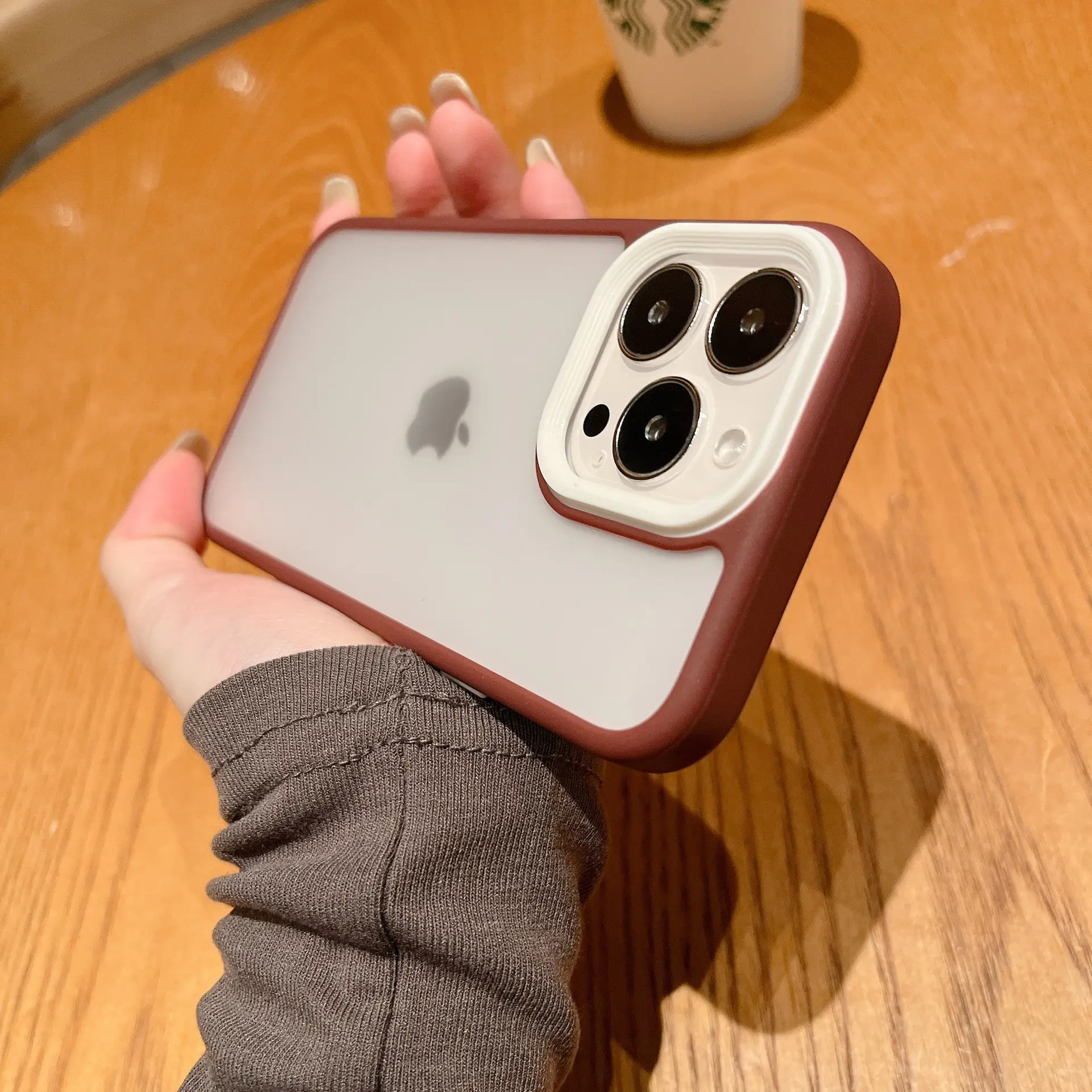 Apple iPhone 16 Pro Max Matte Case Anti-Drop Protective - Image 8