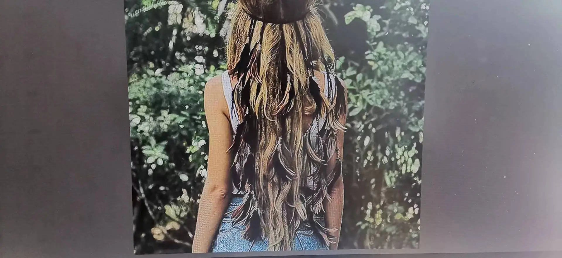 Peacock Feather Hairband for Women Bohemian Style