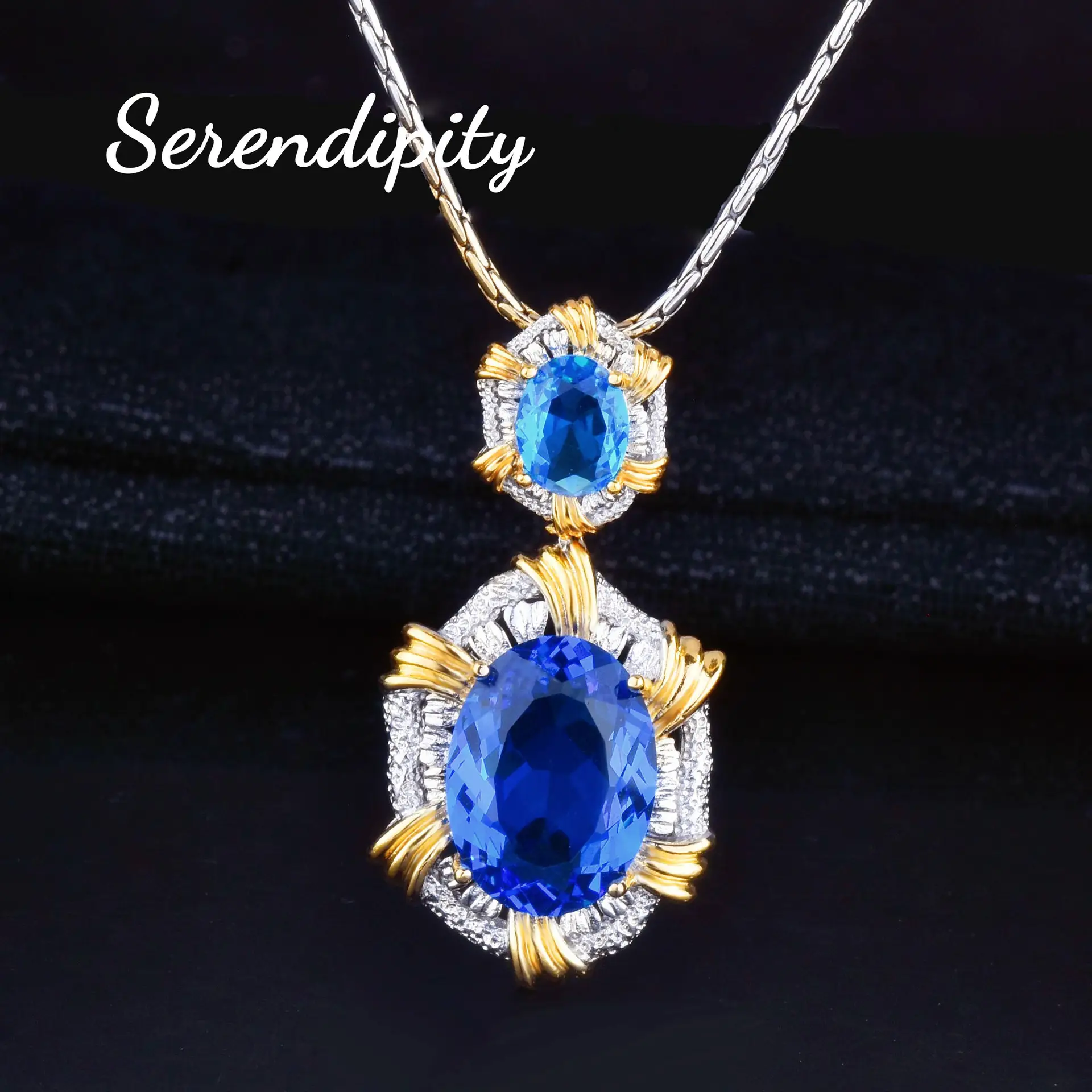 Italian Craft Emerald Pendant Open Ring Bracelet Set - Image 16
