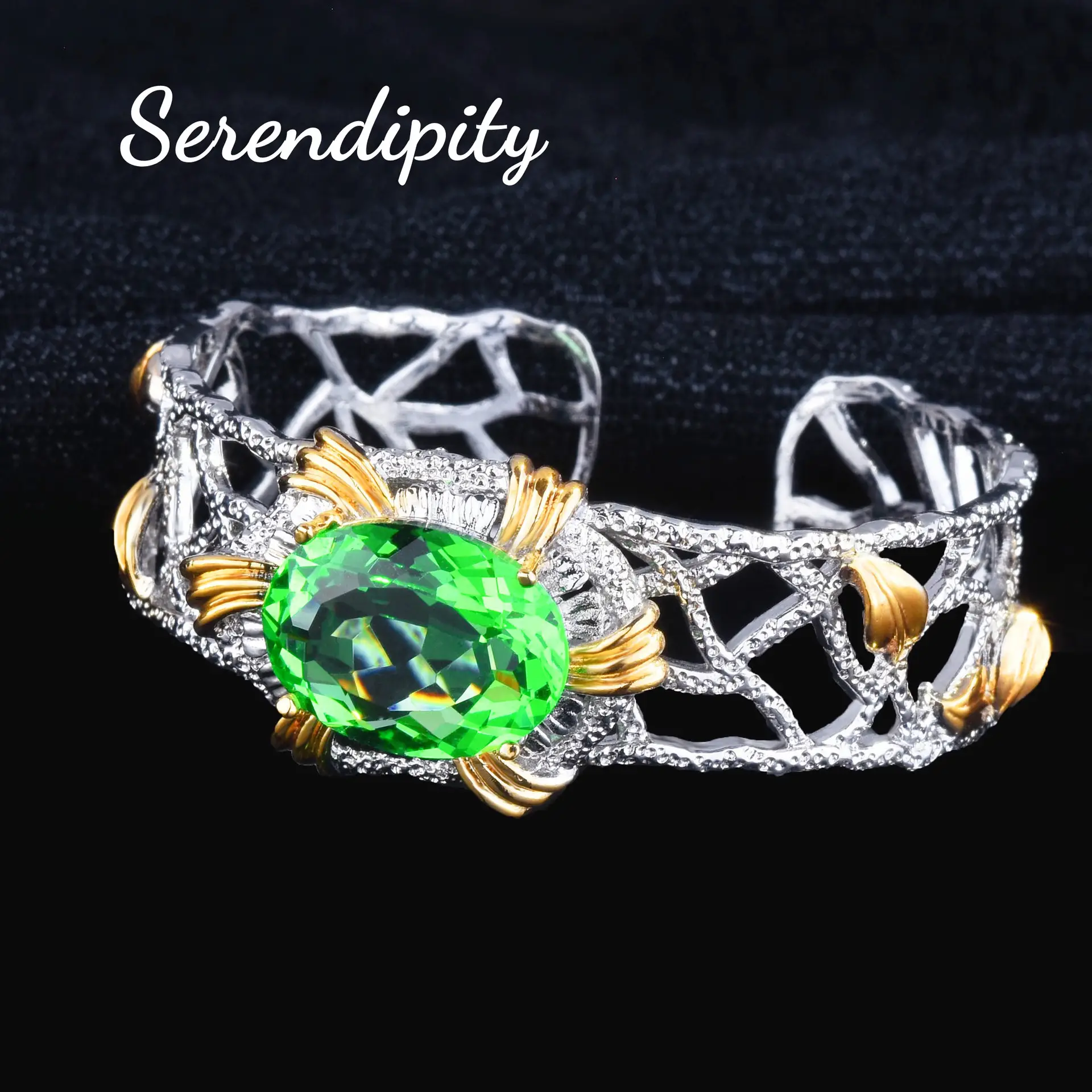 Olive Green Diamond Bracelet [Opening]]