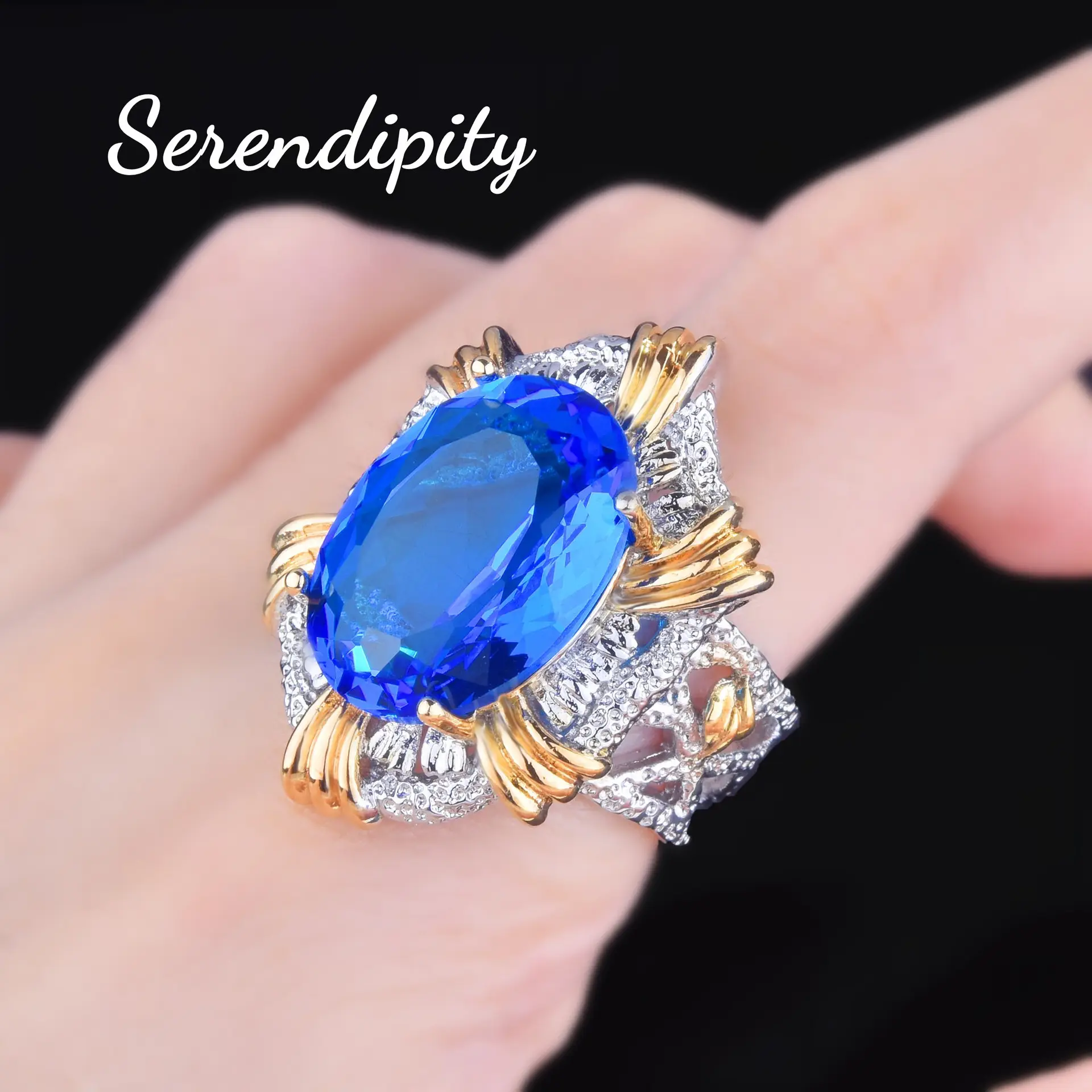 Blue Diamond Ring [Opening]]