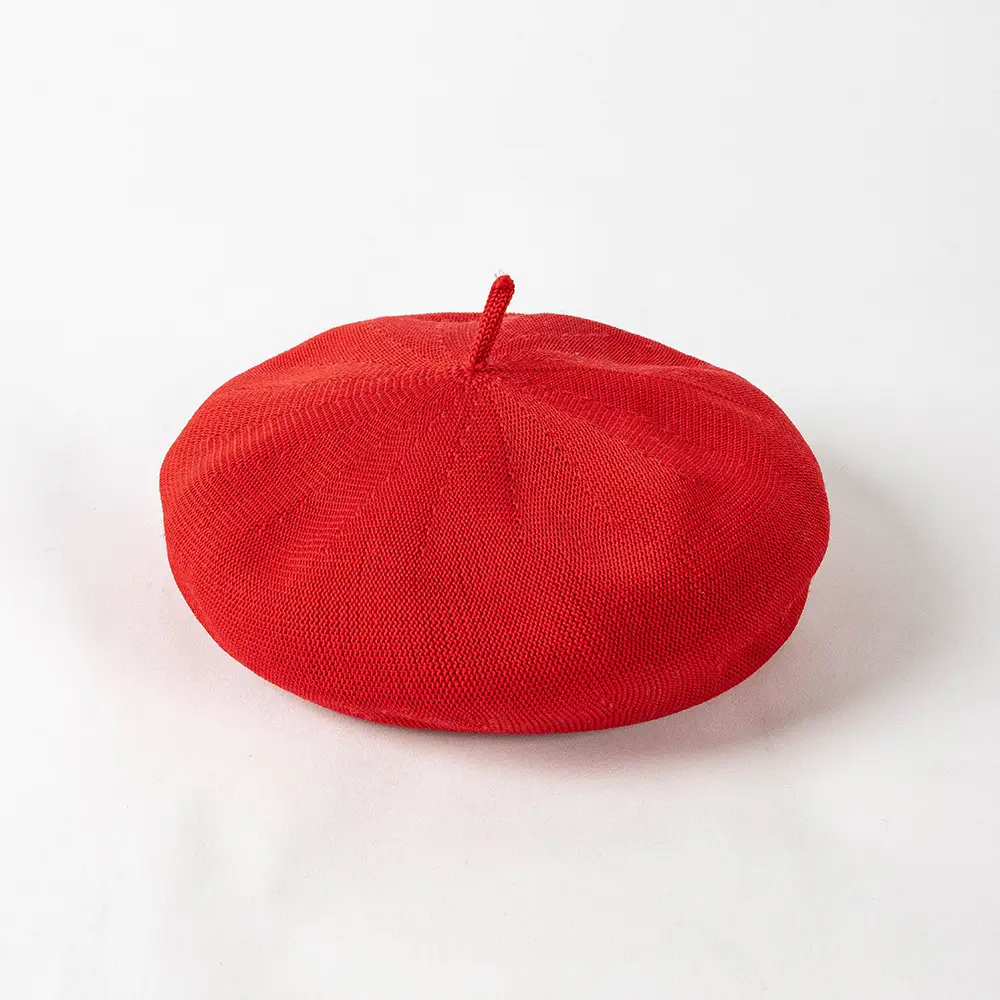 Red Adjustable Beret for Kids Spring Summer — feature 16