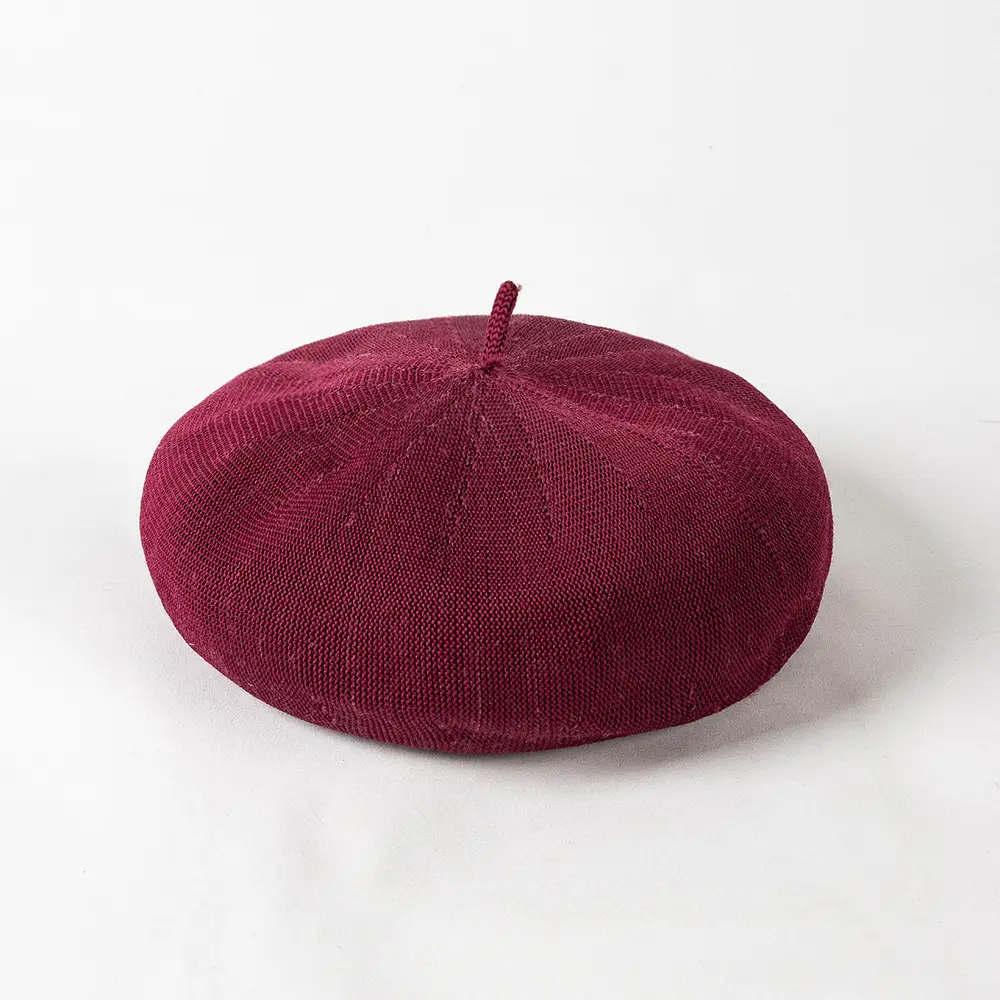 Red Adjustable Beret for Kids Spring Summer — feature 19
