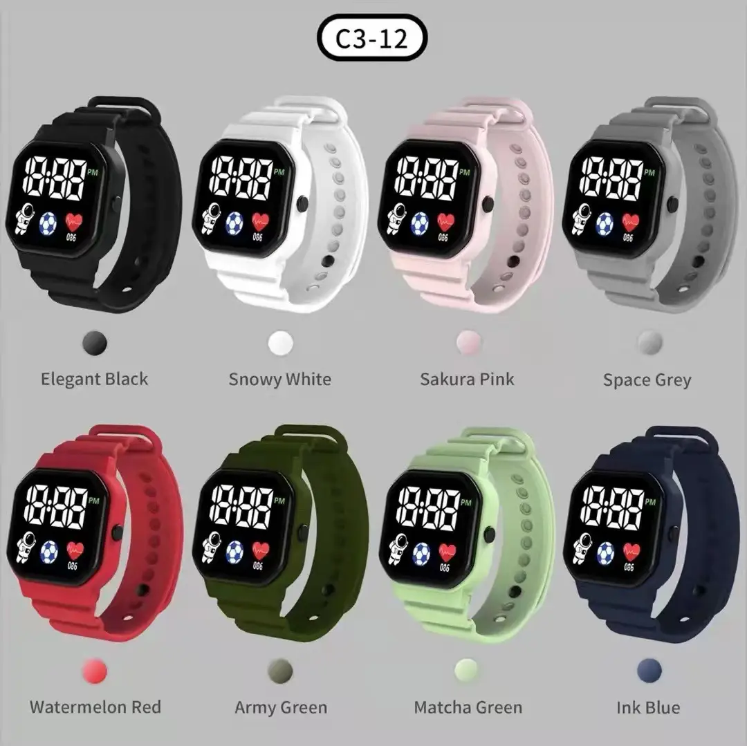 New Led Digital Watch C3-12 Astronaut Fashion — feature 12