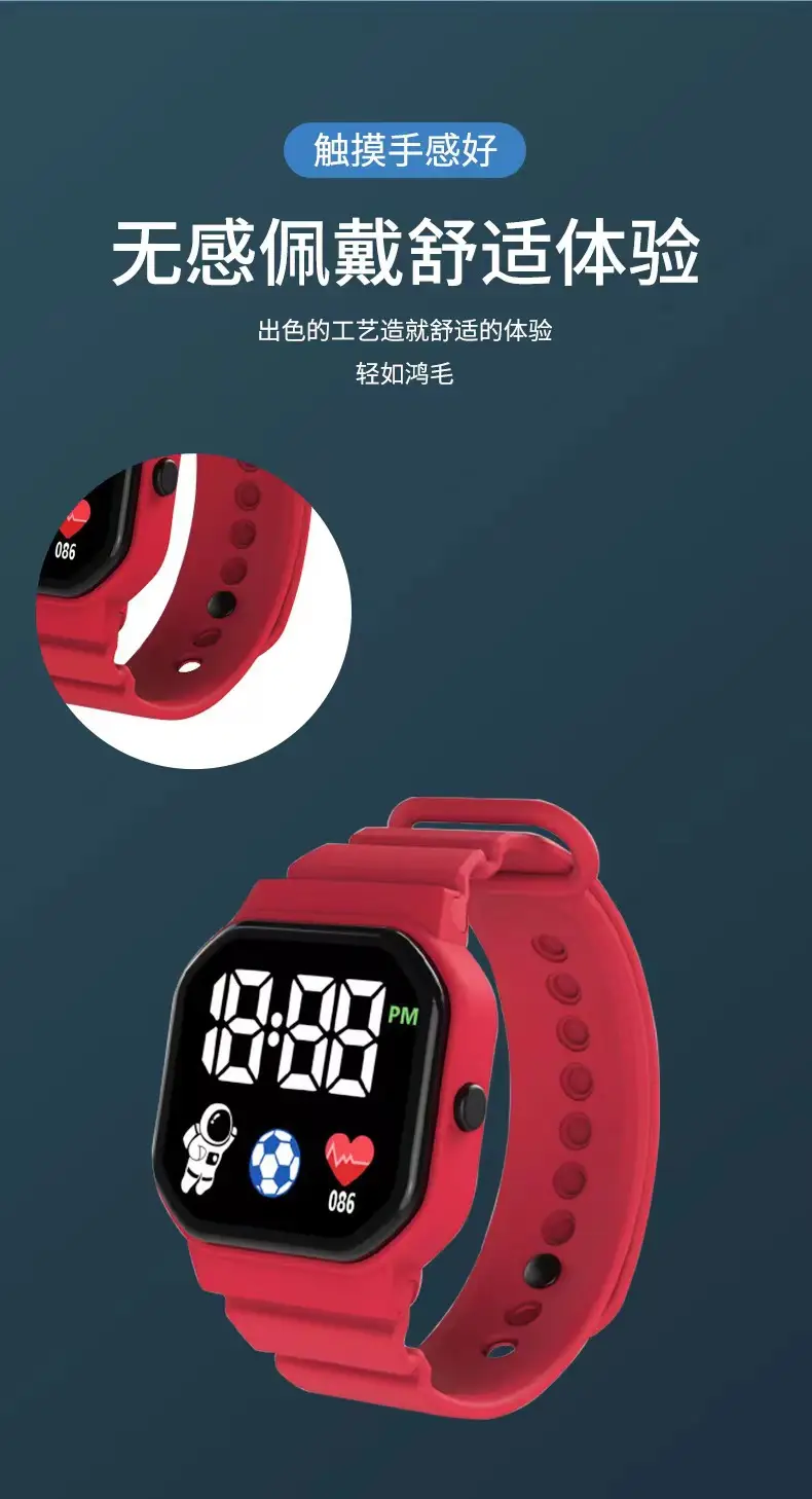 New Led Digital Watch C3-12 Astronaut Fashion — feature 5