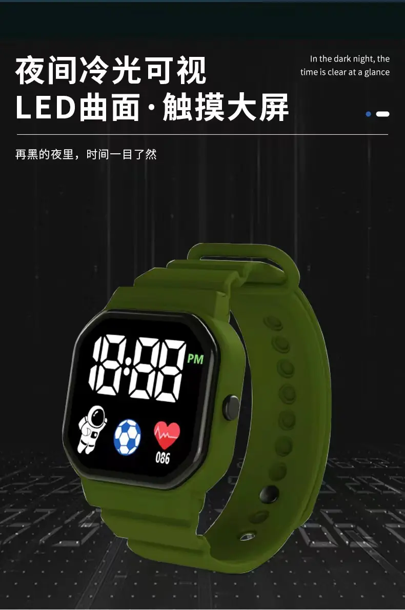 New Led Digital Watch C3-12 Astronaut Fashion — feature 6