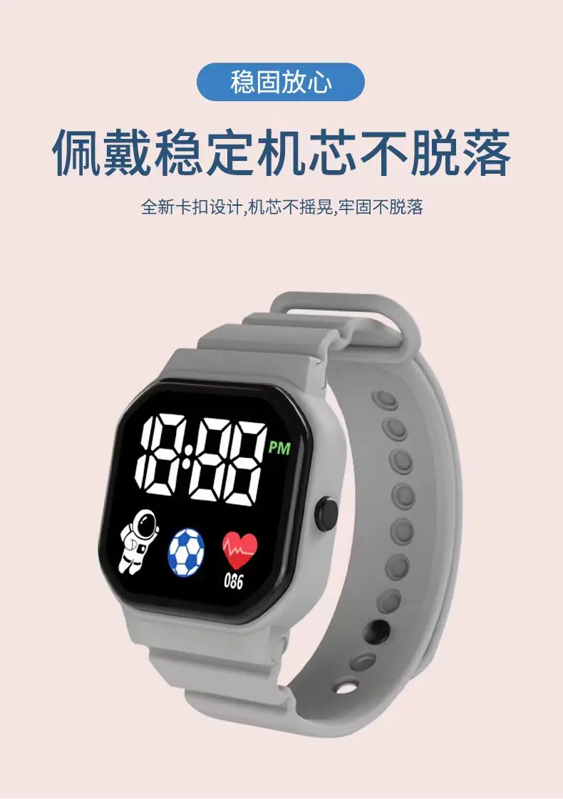 New Led Digital Watch C3-12 Astronaut Fashion — feature 7