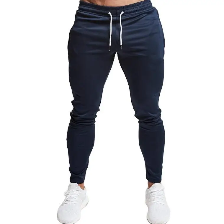 2021 Grey Slim Fit Sports Pants for Men - Image 10