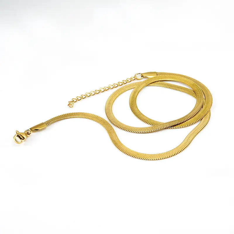 Golden Snake Chain Necklace for Women - Image 7