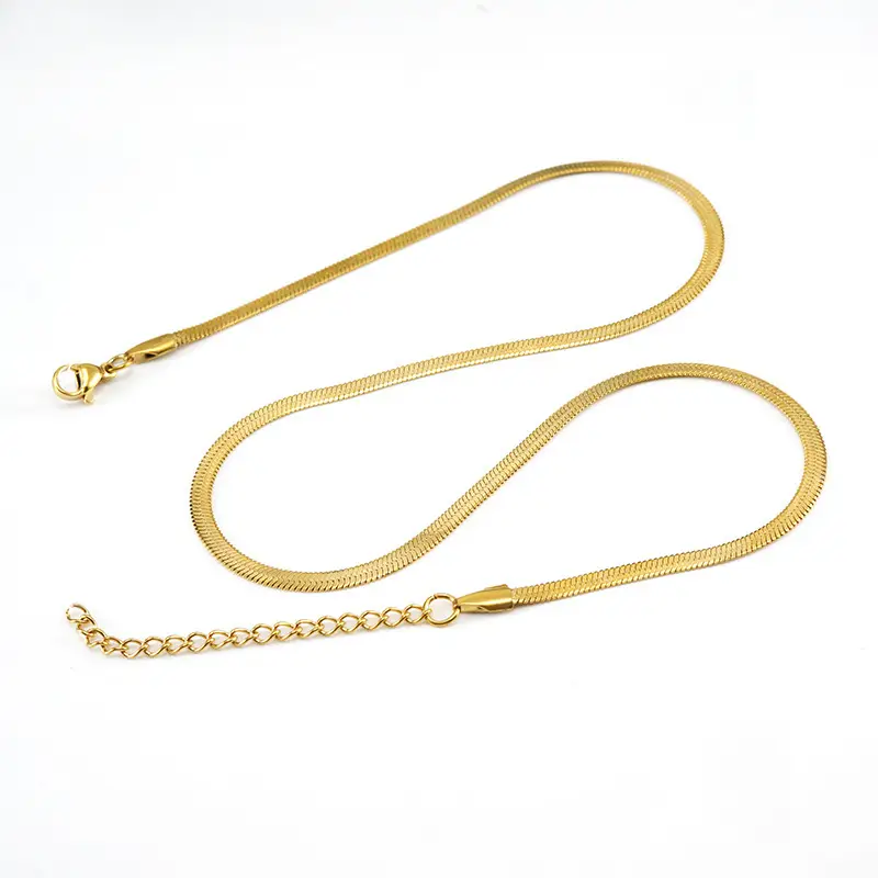 Golden Snake Chain Necklace for Women - Image 8