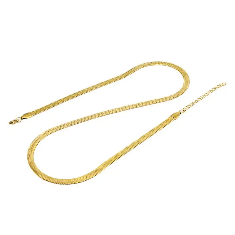 Golden Snake Chain Necklace for Women - Image 10