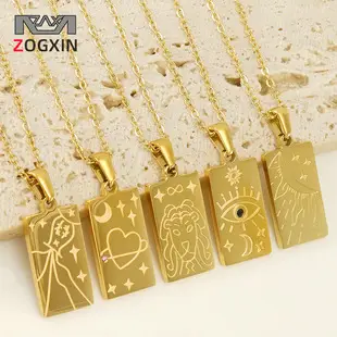 Golden Snake Chain Necklace for Women — feature 14