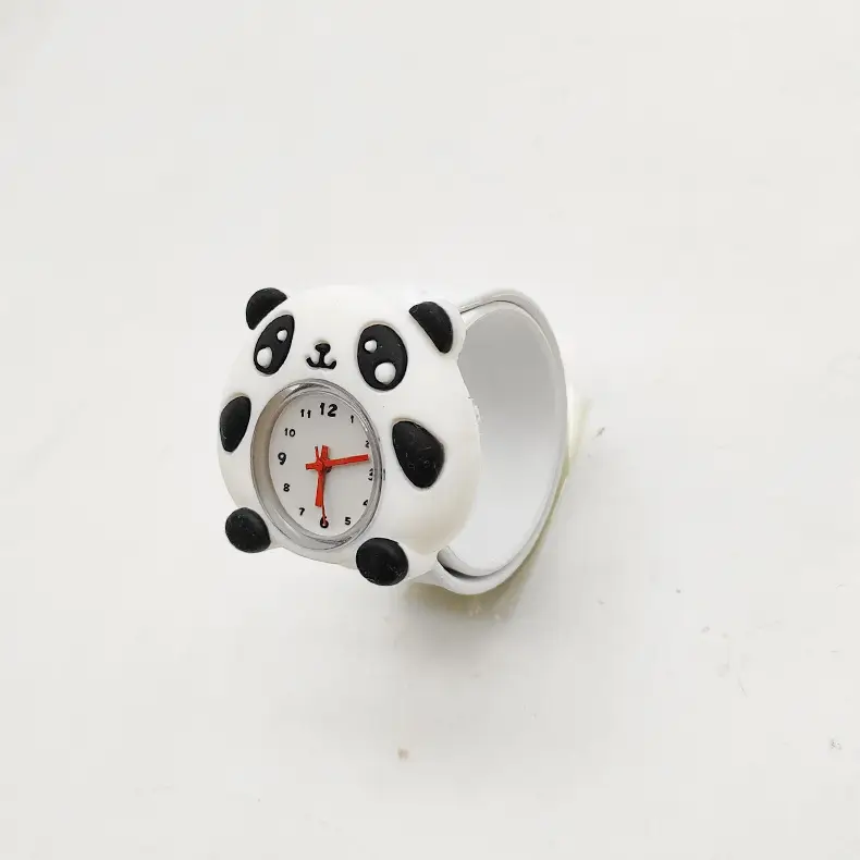 Cute Cartoon Silicone Kids Snap Watch Green Yellow - Image 7