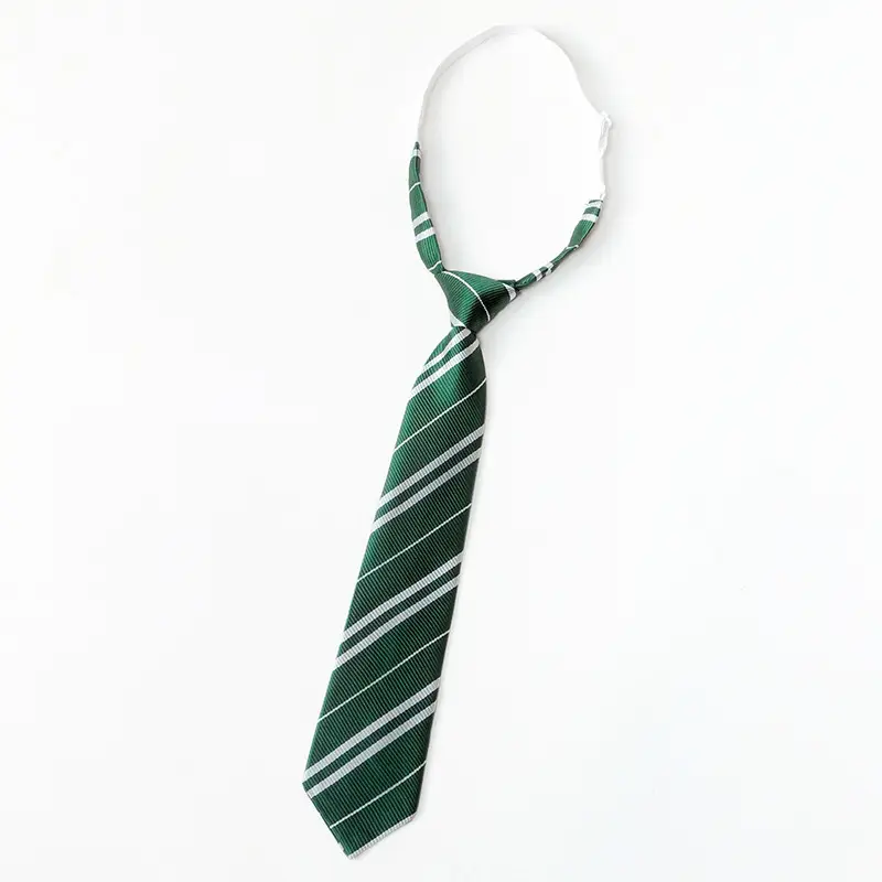Harry Potter Tie Hogwarts Snake House Slytherin JK Academy Style Hand Tie DK Tie Unisex