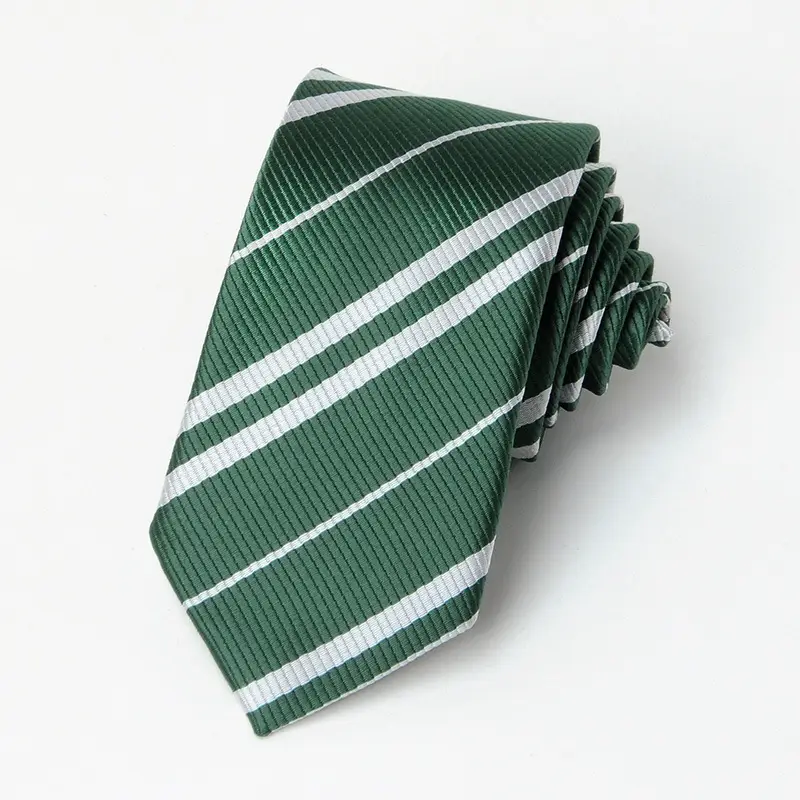 Harry Potter Tie Hogwarts Snake House Slytherin JK Academy Style Hand Tie DK Tie Unisex