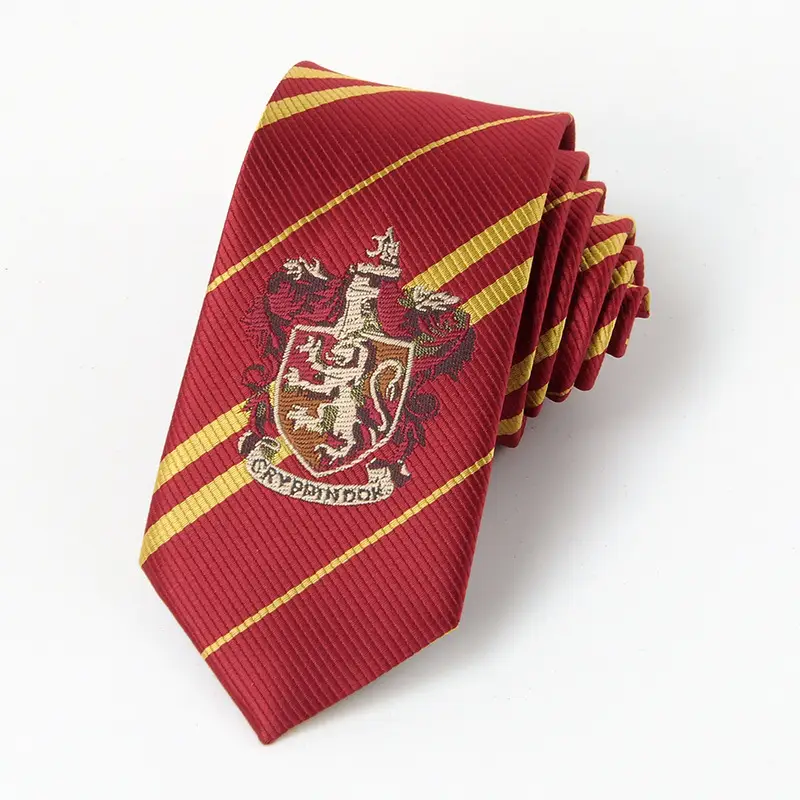 Harry Potter Tie Hogwarts Snake House Slytherin JK Academy Style Hand Tie DK Tie Unisex