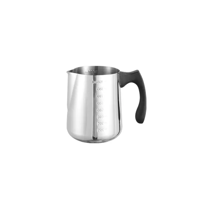 304 Stainless Steel Pull Flower Cup with Scale Insulation Handle - Image 5