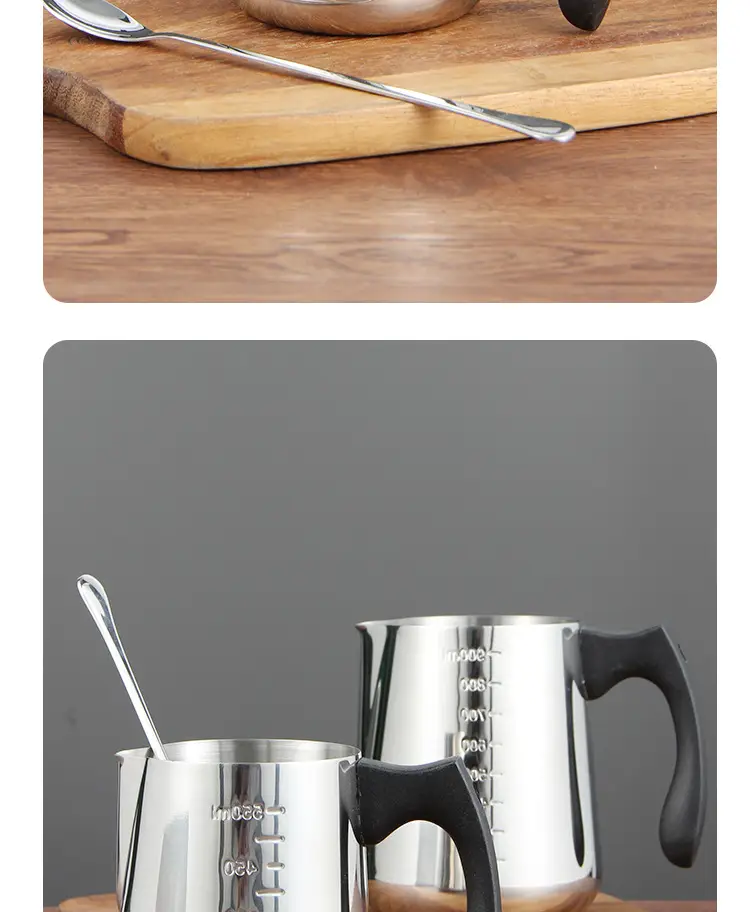 304 Stainless Steel Pull Flower Cup with Scale Insulation Handle — feature 17