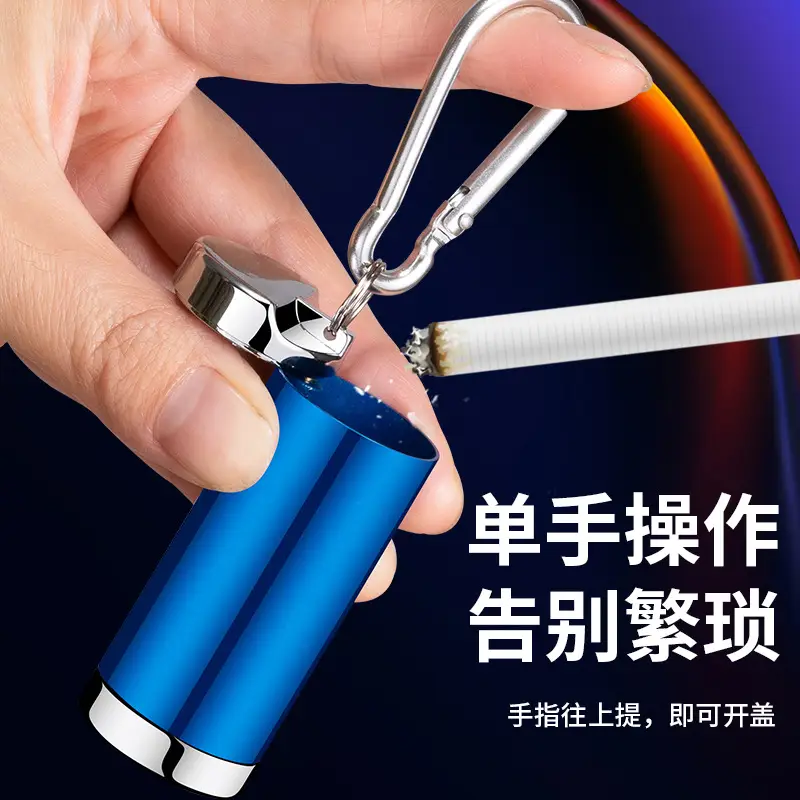 YF-813 Car Ashtray Sundries Box Round Anti-Fly Portable - Image 18