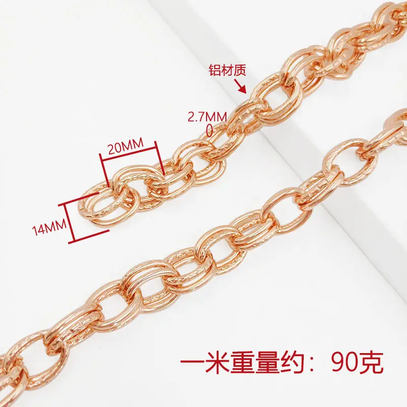 Gold Ball Chain 12mm Wire 82g Aluminum - Image 18
