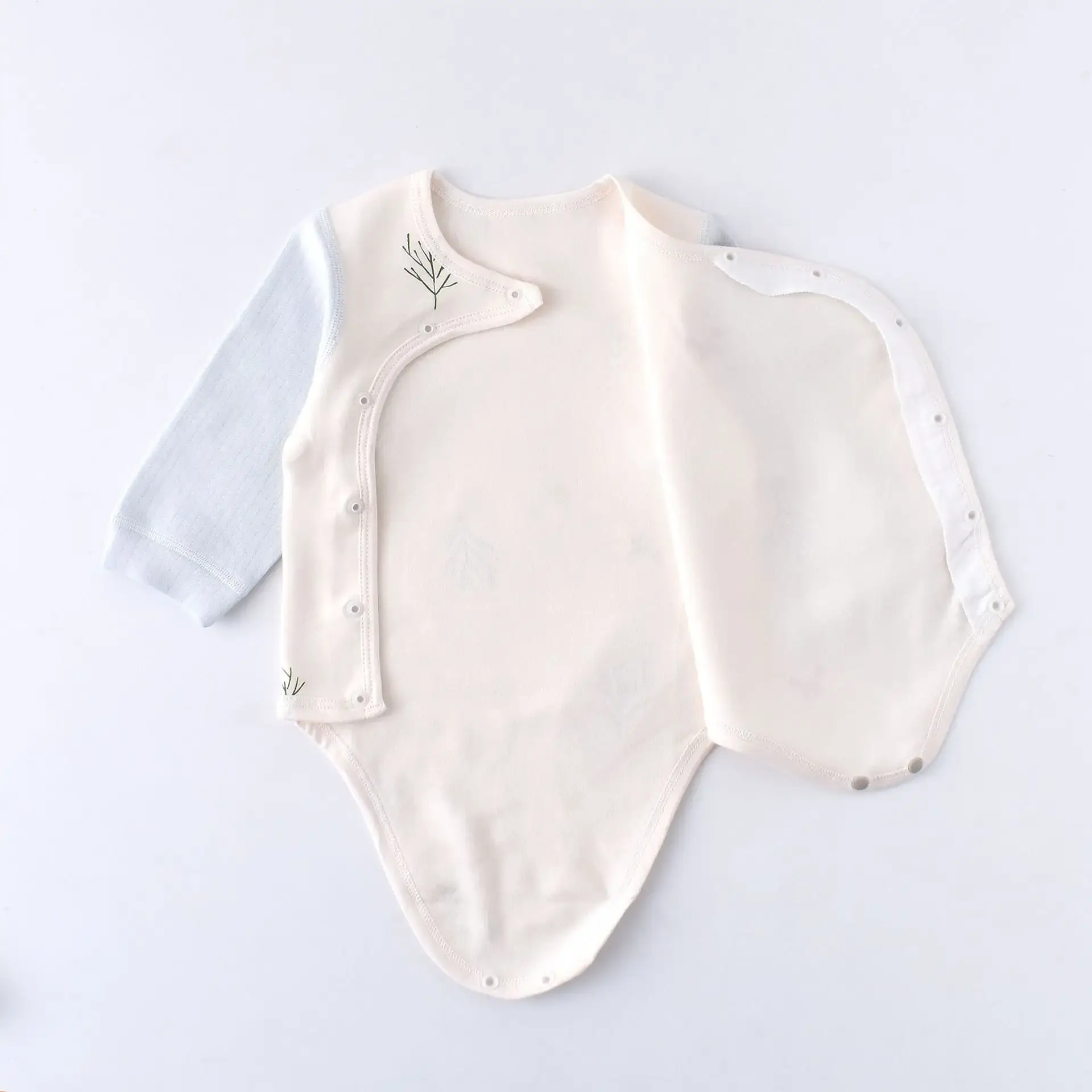 Baby Romper Pink Fleece Triangle Jumpsuit Newborn - Image 6