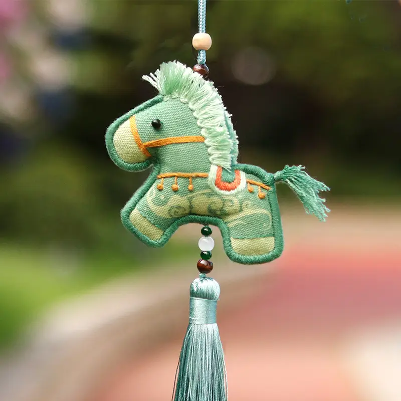 Mid-Autumn Butterfly Peace Tallyman Car Pendant for Girls - Image 13