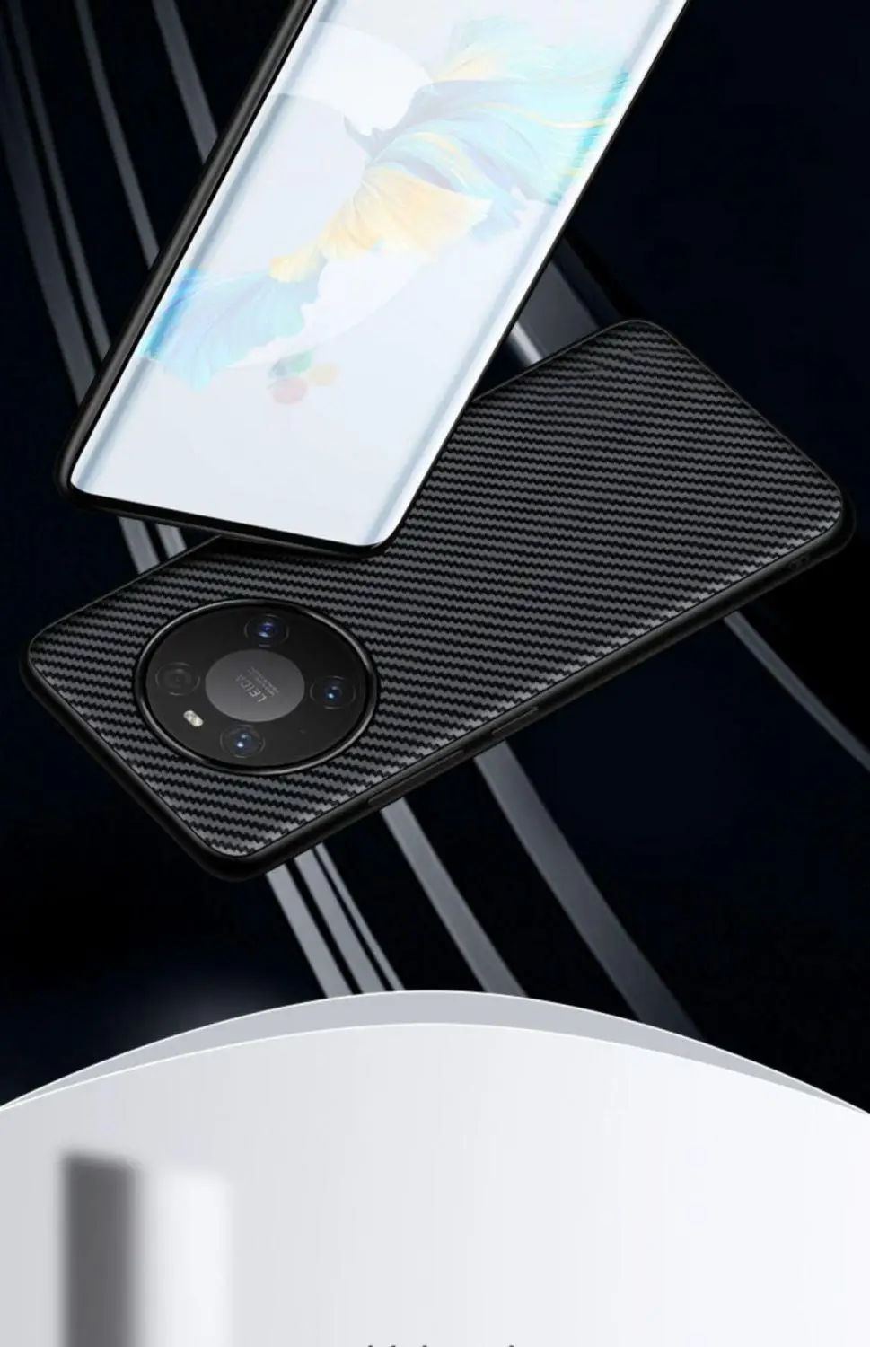 Huawei Mate50/50 Pro/40E Kevlar Pattern Phone Case — feature 13