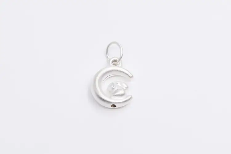 S925 Sterling Silver Jade Rabbit Pendant with Gold & Silver Options - Image 2