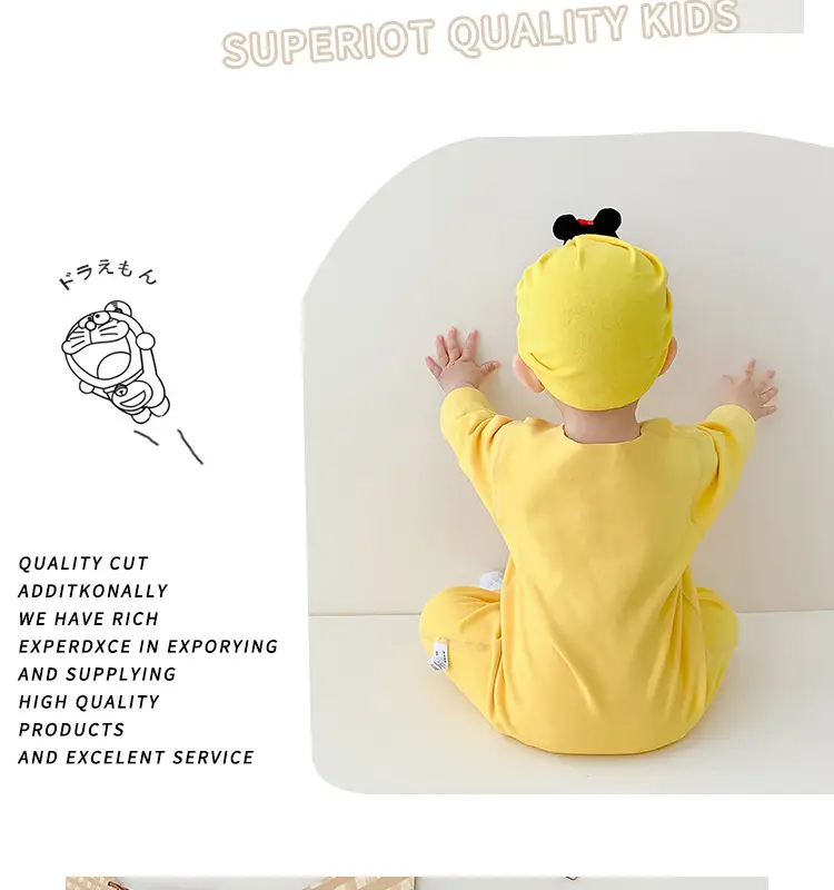 Baby Pink Long Sleeve Boneless Romper One Piece — feature 12