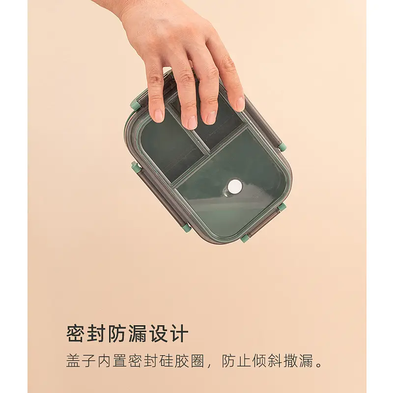 Double-Layer Microwaveable Lunch Box for Students & Office Workers - Image 6
