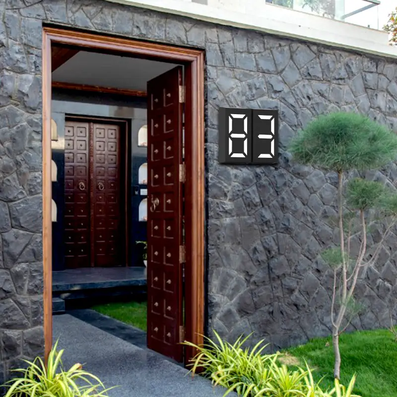 Solar Wall Lamp for Outdoor Door with Waterproof Design - Image 4