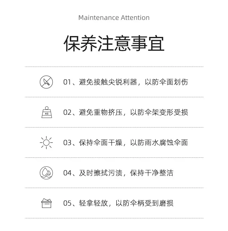 Full Automatic Black Umbrella UV Protection Large — feature 20
