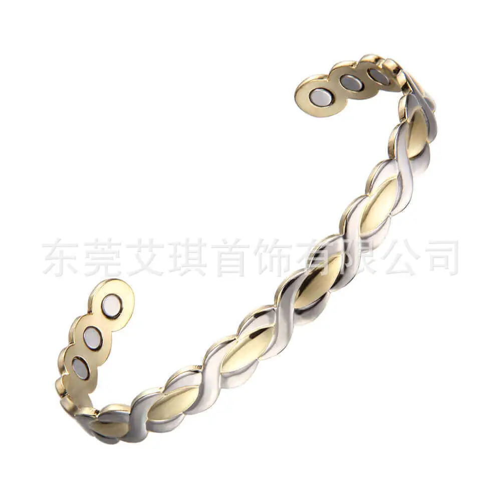 Red Magnetic Copper Bracelet European American Wholesale - Image 3