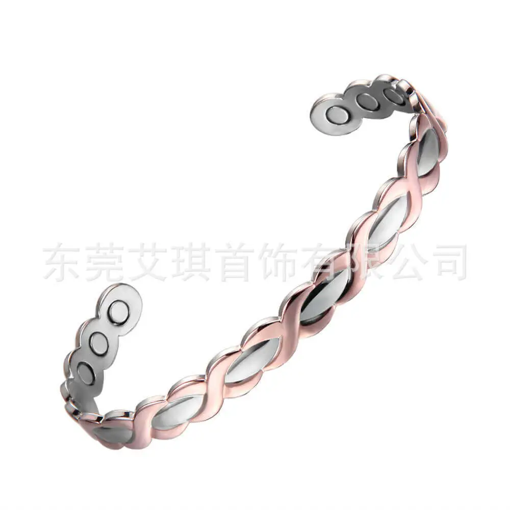 Red Magnetic Copper Bracelet European American Wholesale - Image 4