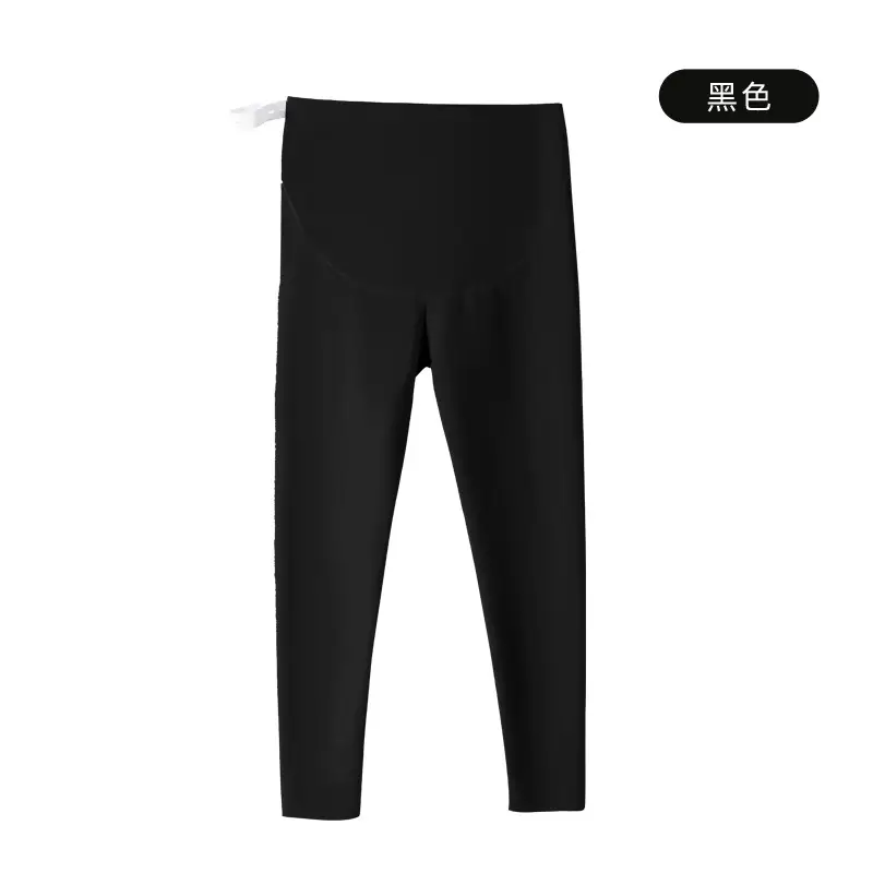 Black Velvet Thermal Pajamas for Pregnant Women - Image 11