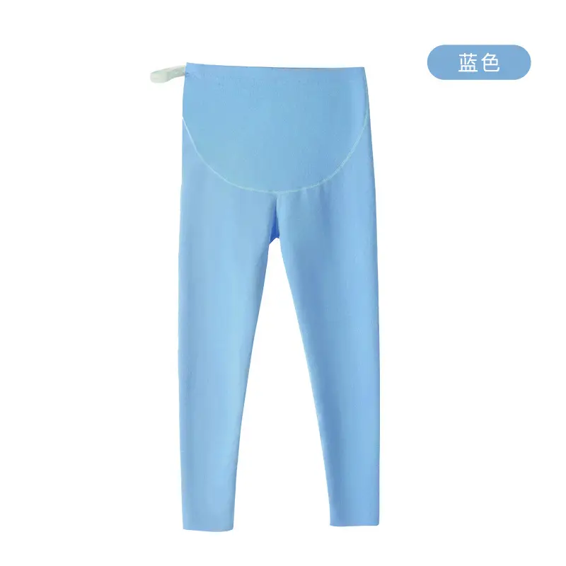 Black Velvet Thermal Pajamas for Pregnant Women - Image 13