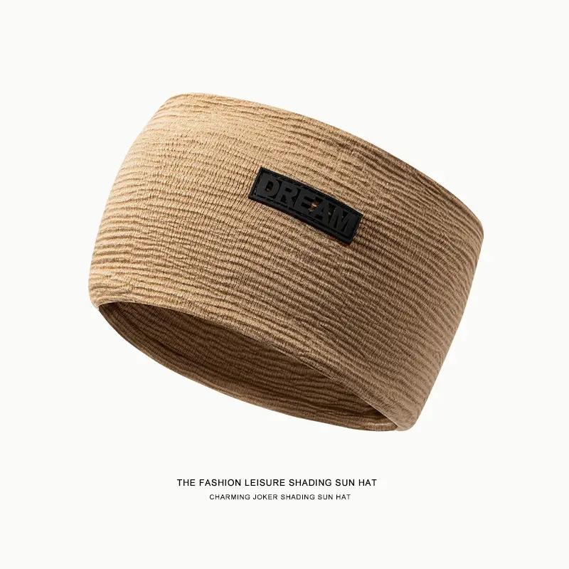 Women's Breathable Summer Headscarf with Letter Tag - Image 4