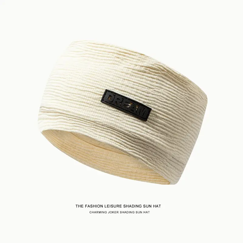 Women's Breathable Summer Headscarf with Letter Tag - Image 6