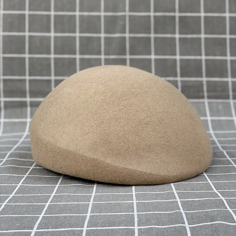 Women Woolen Beret Autumn Winter Plain Black — feature 4