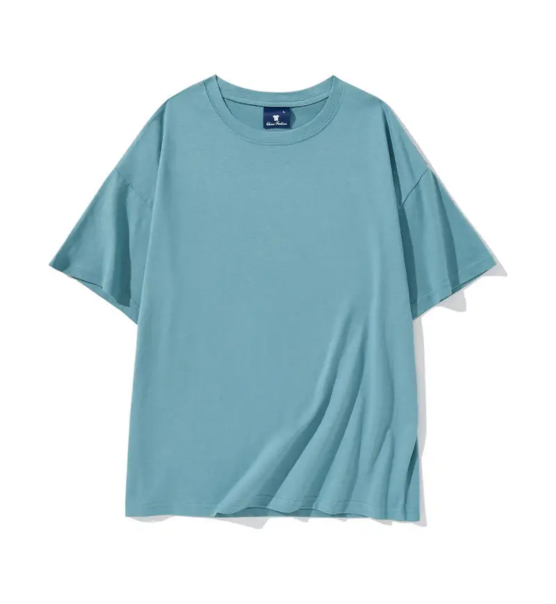 Red Cotton T-Shirt for Men Women Casual Summer School - Image 16