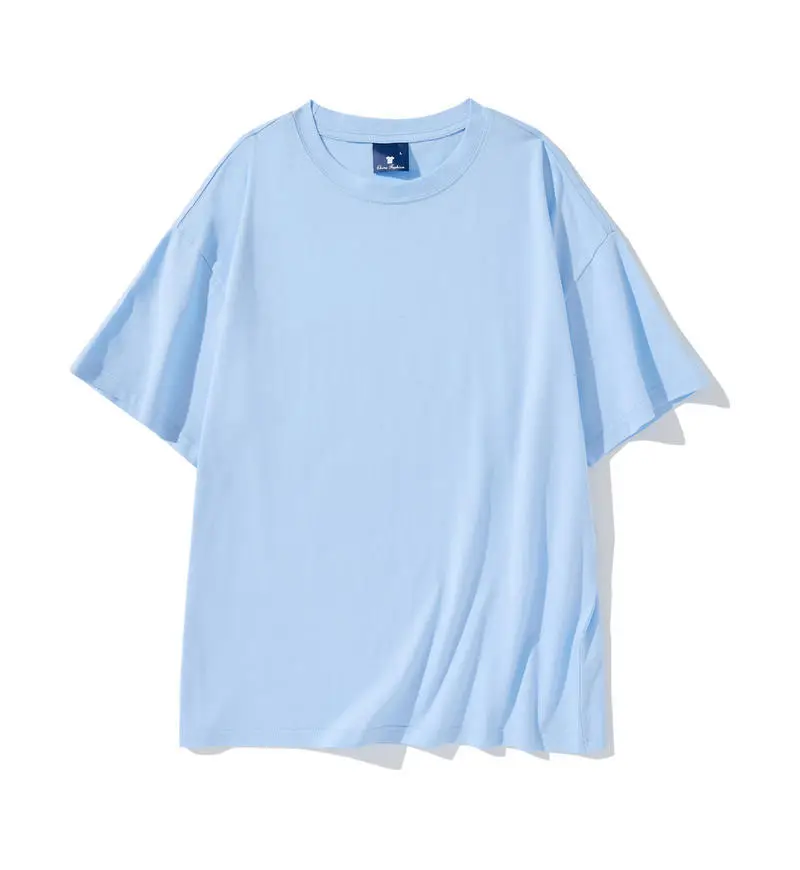 Red Cotton T-Shirt for Men Women Casual Summer School - Image 17