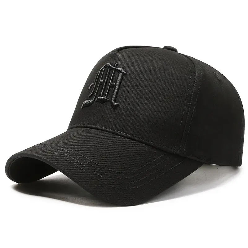 Men's Black Tiger Head Baseball Cap Extra Large - Image 2