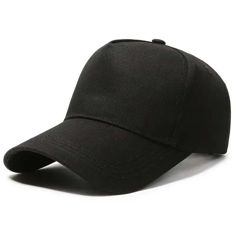 Men's Black Tiger Head Baseball Cap Extra Large - Image 3