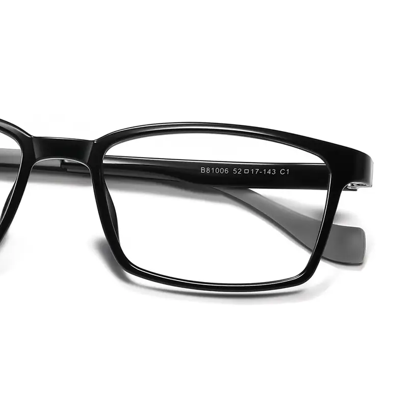 Asalu Square Frame Teen Glasses Blue Myopia Light - Image 7