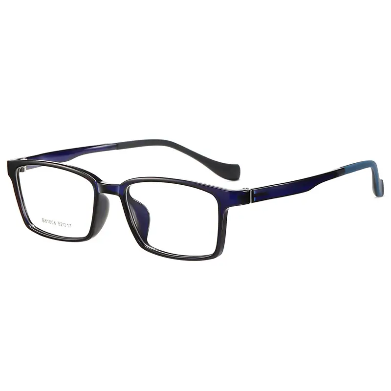 Asalu Square Frame Teen Glasses Blue Myopia Light - Image 8