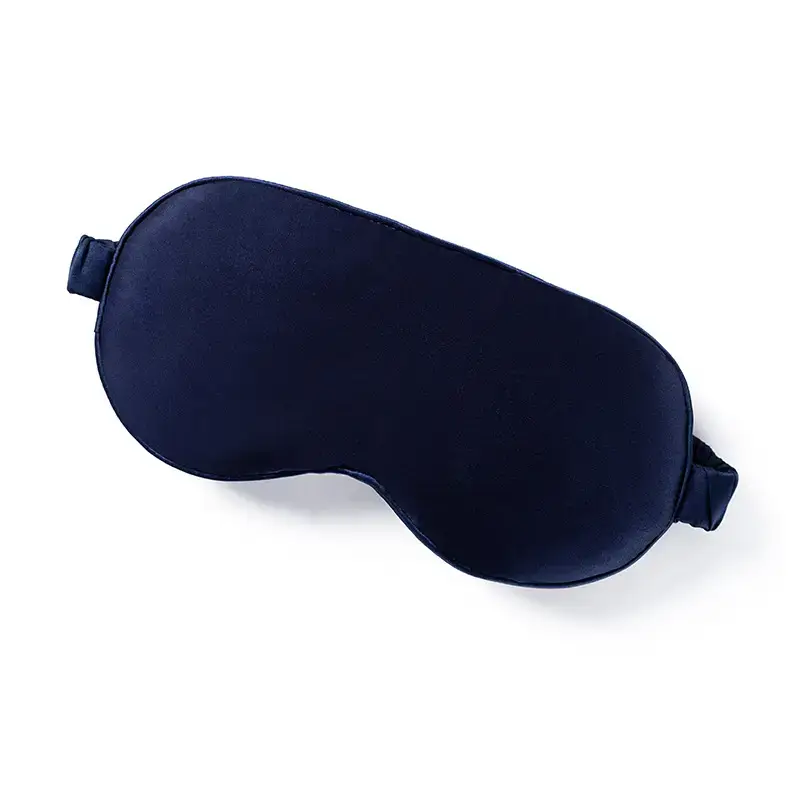 Red Silk Embroidered Eye Mask for Sleep - Image 7