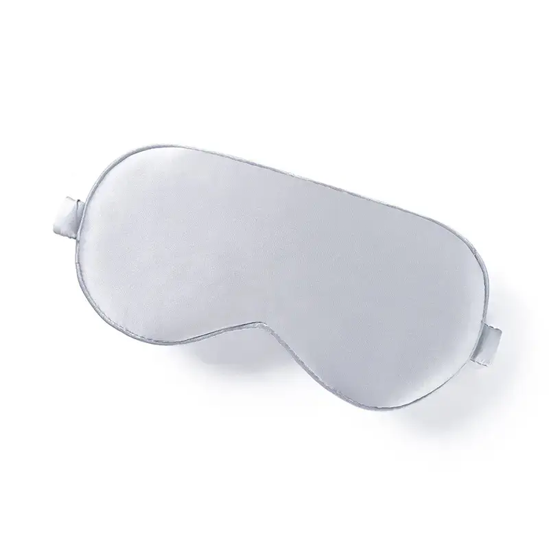 Red Silk Embroidered Eye Mask for Sleep - Image 9